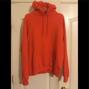 Orange Champion s700 Pullover Hoodie
